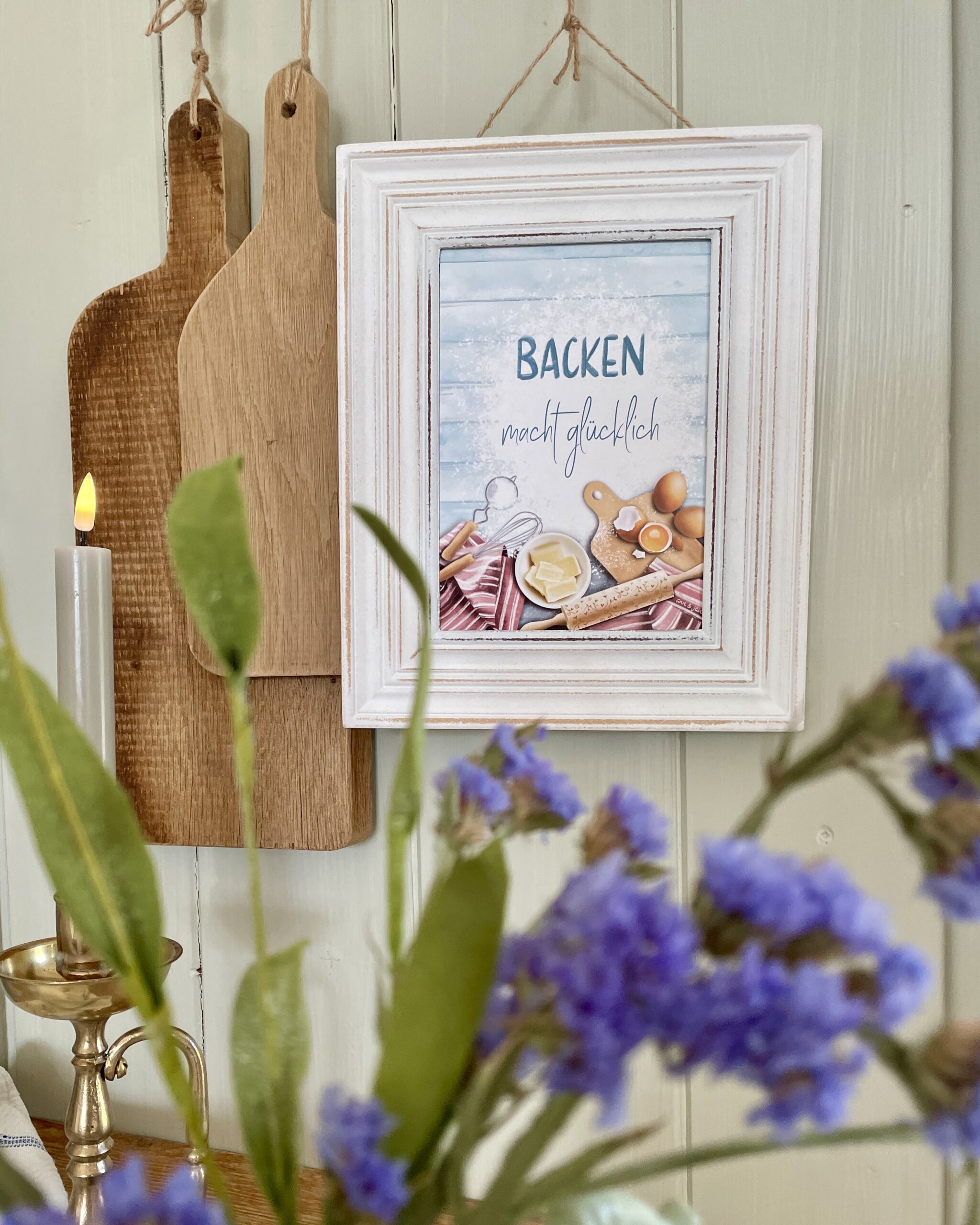 Große Postkarte „Backen macht glücklich" – Bild 3