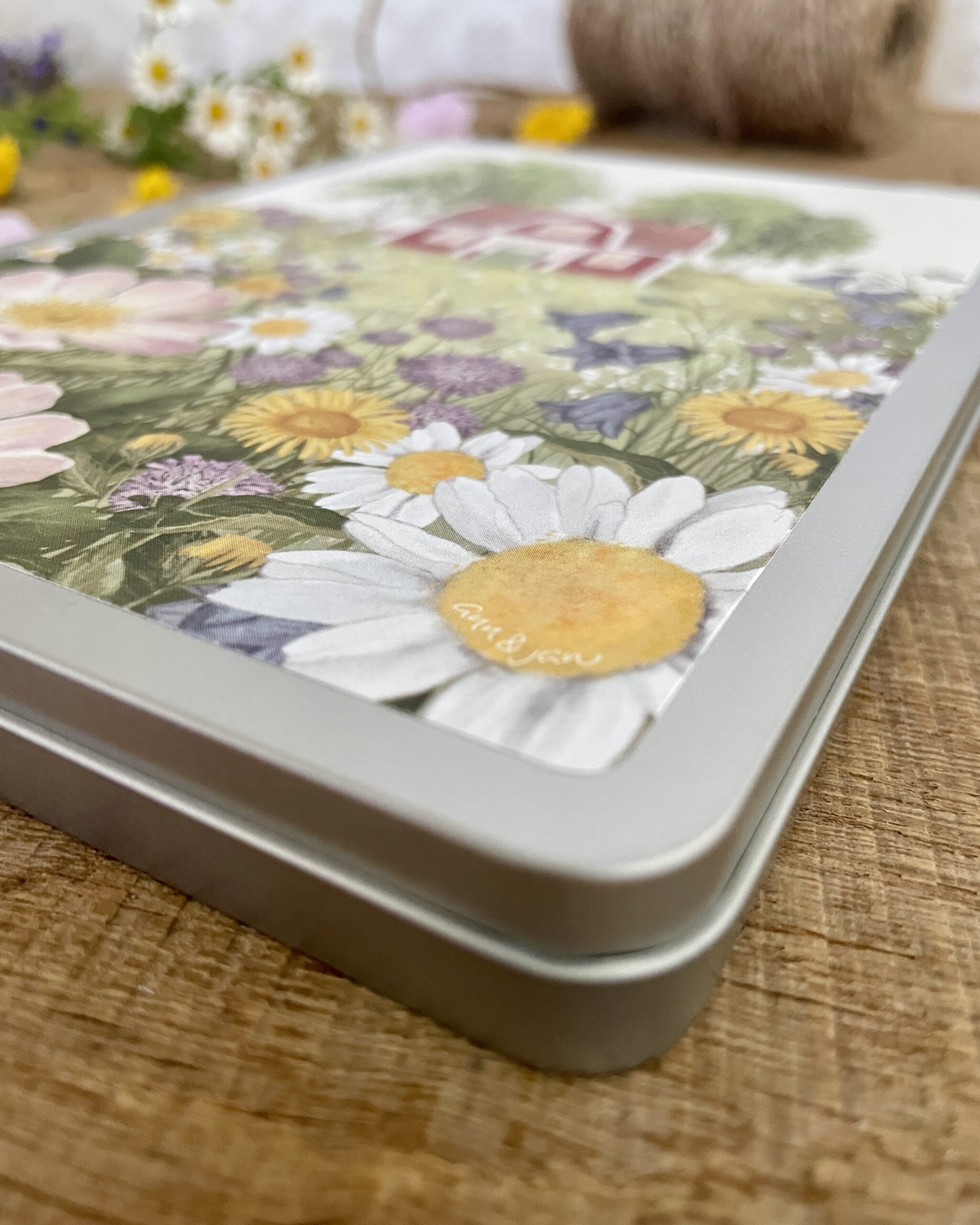Postkartendose „Sommerwiese" – Bild 3