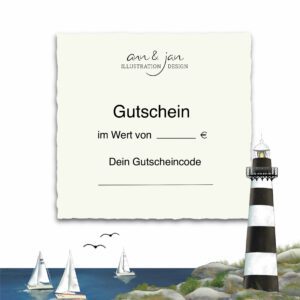 Geschenkgutschein Lasse von Ann & Jan Papeterie